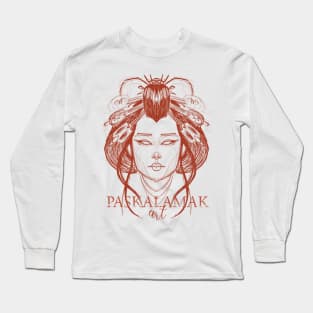 sketchy geisha art stuff Long Sleeve T-Shirt